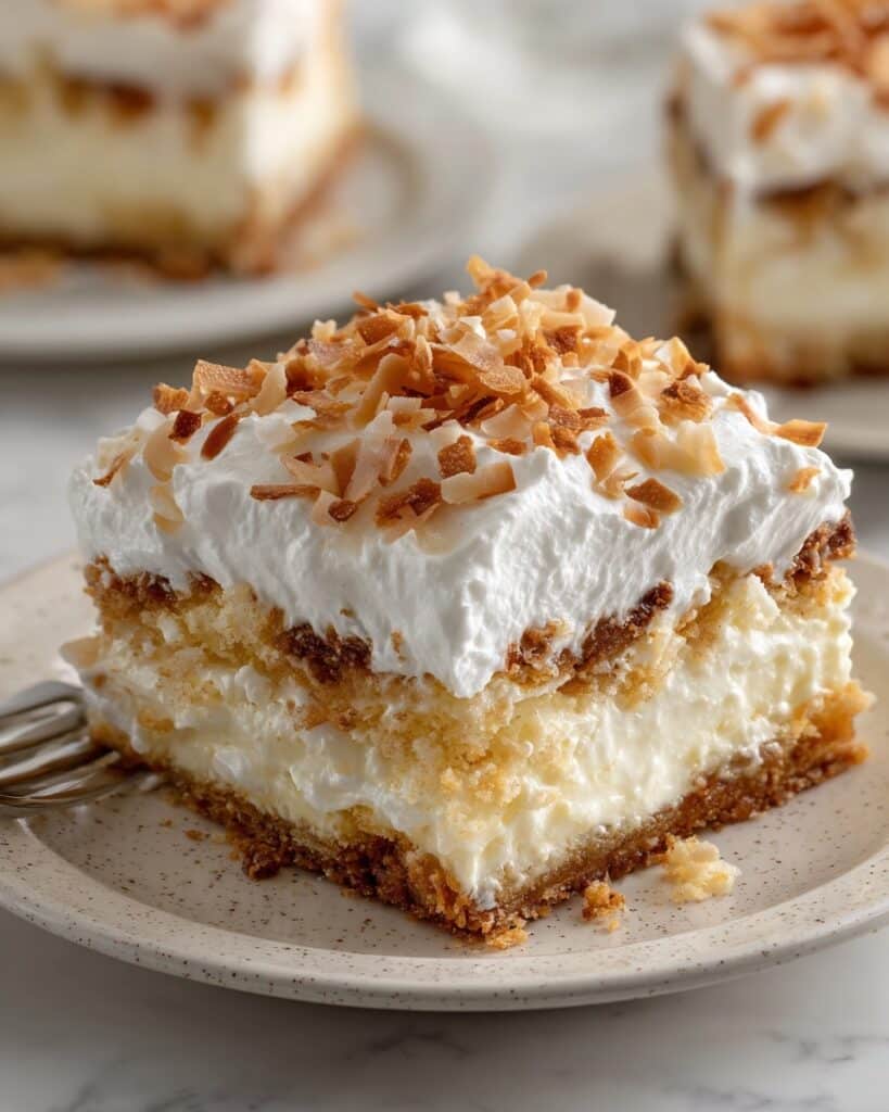 Island Dream Coconut Cream Bars Recipe