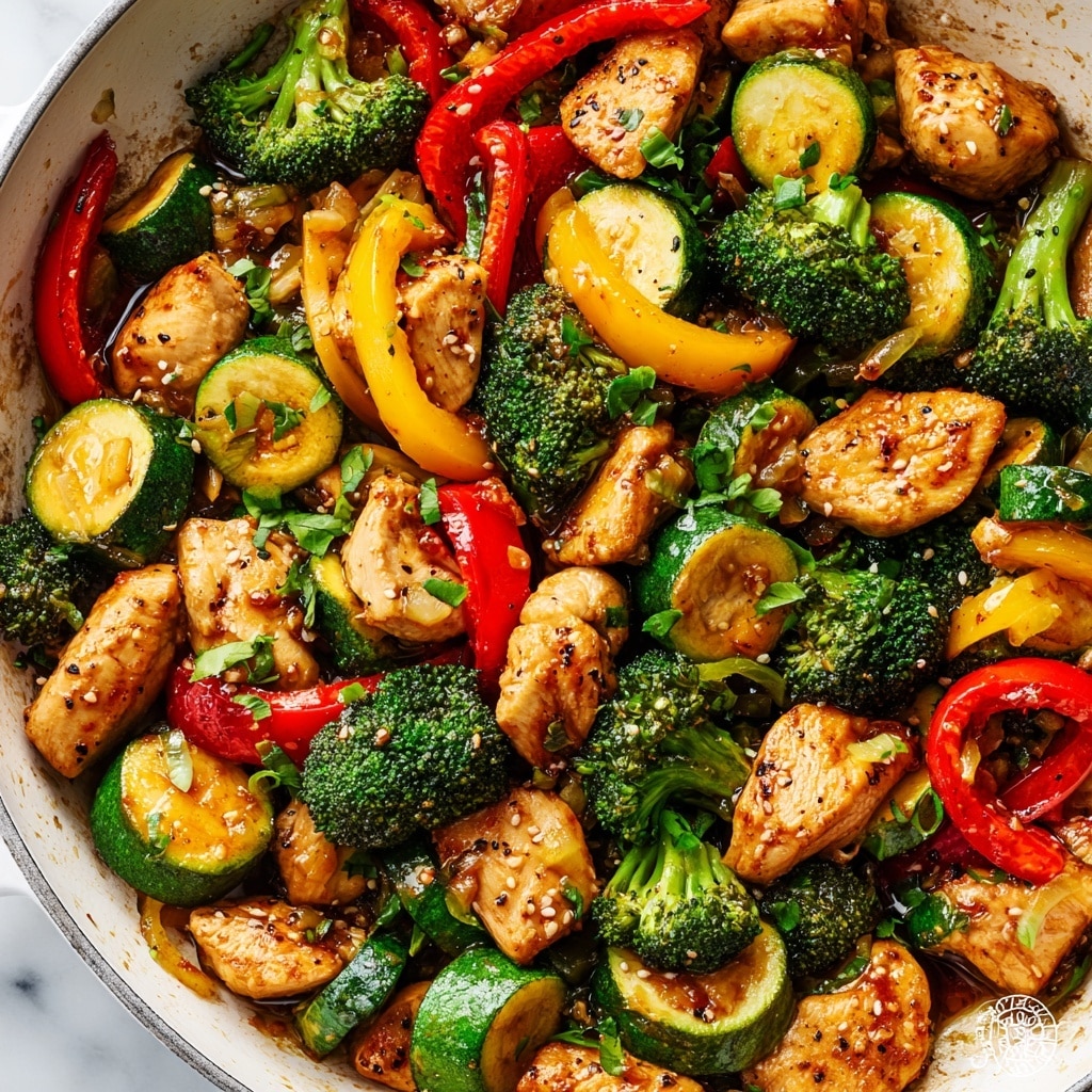 Chicken and Vegetable Skillet Dinner Recipe - Recipe Image