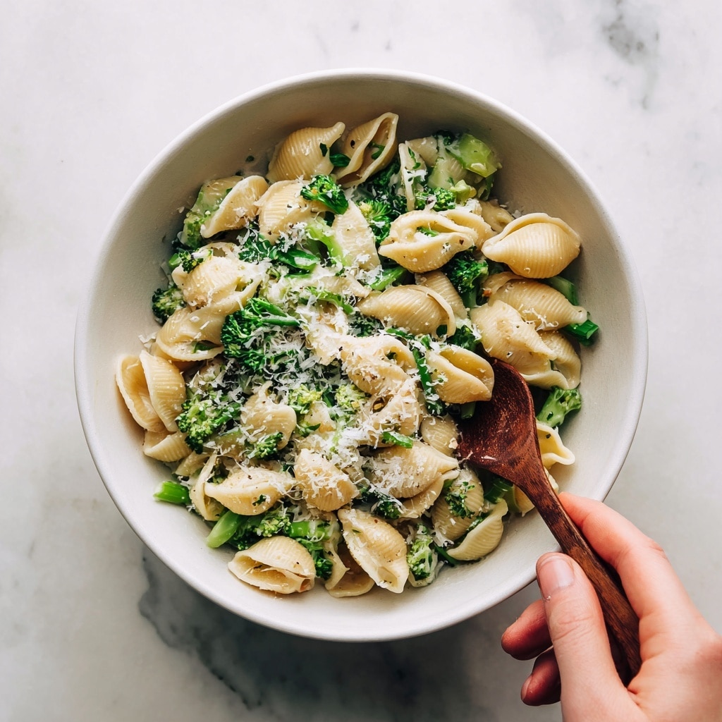 Light and Healthy Broccoli Pasta Recipe - Recipe Image