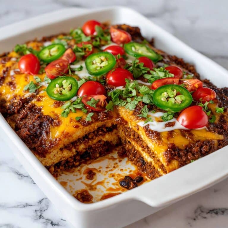 Beef Enchilada Casserole Recipe