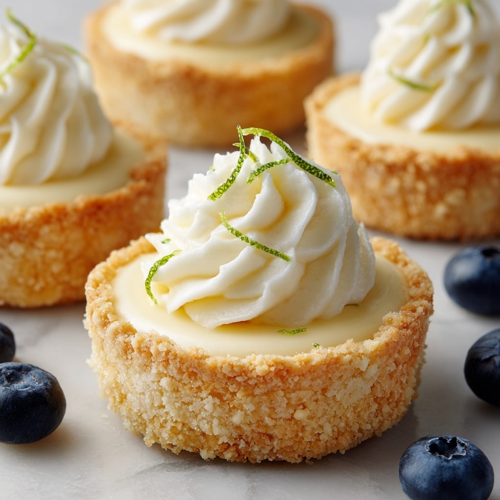 Zesty Key Lime Cheesecake Cookie Cups Recipe - Recipe Image