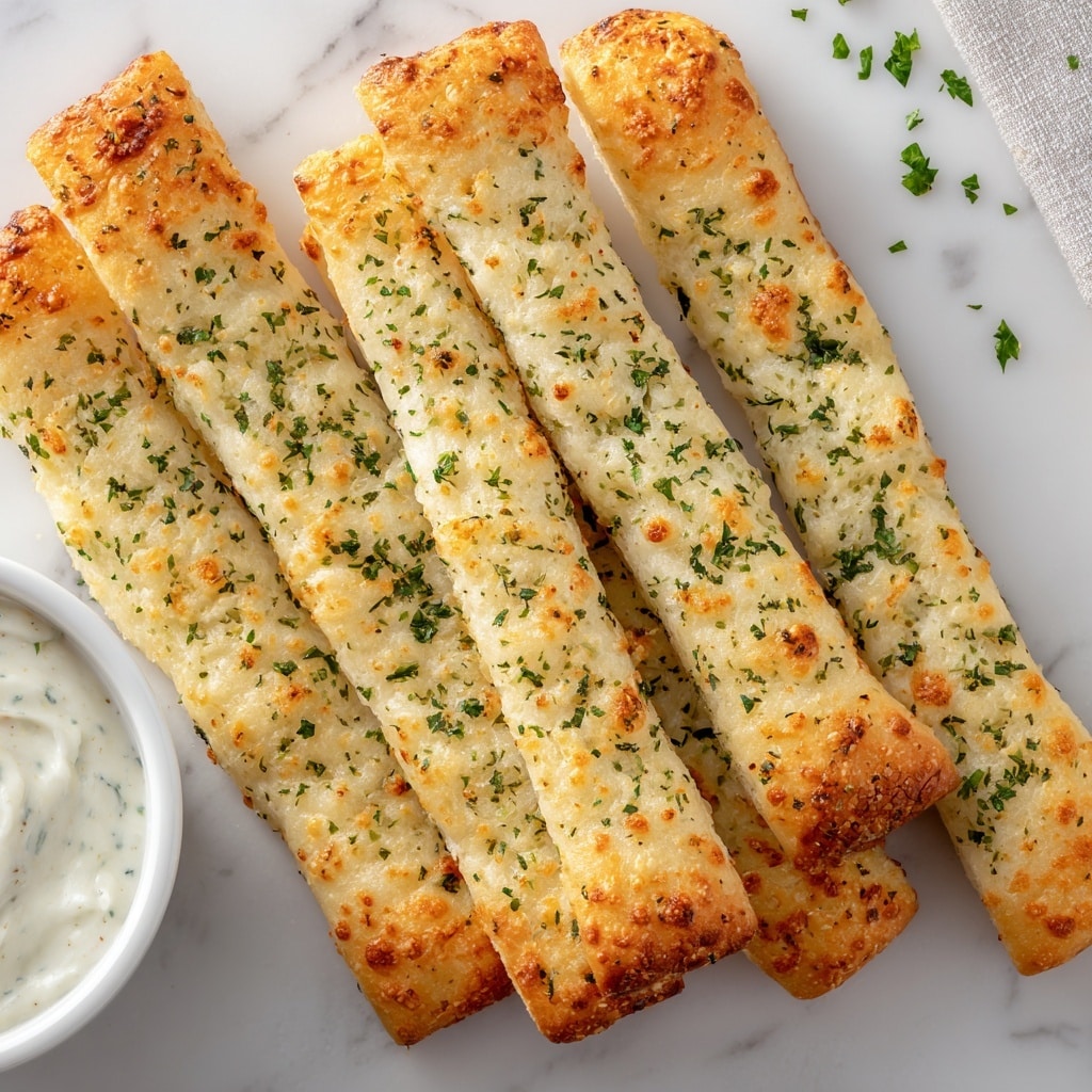 Garlic Herb Breadsticks Recipe - Recipe Image