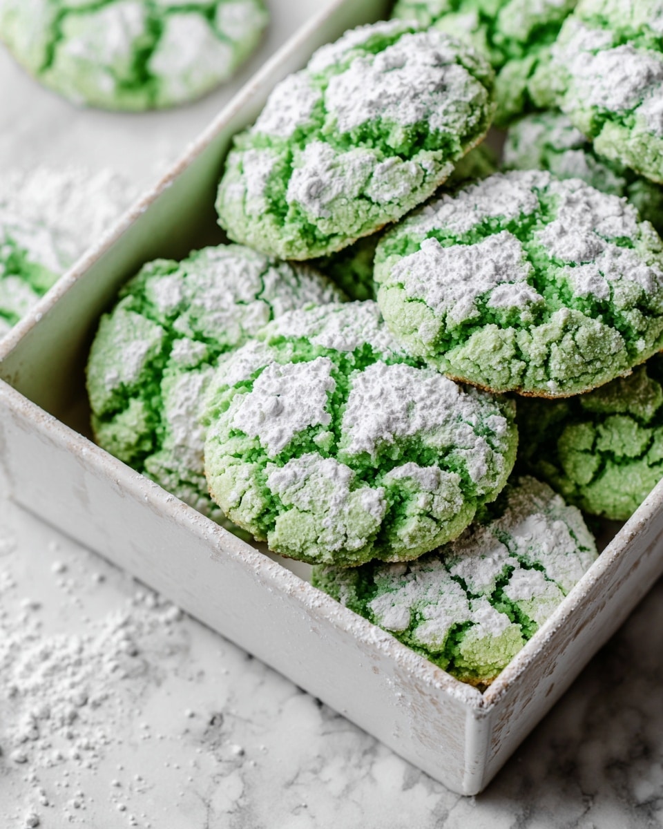 Festive Green Sugar Cookies Recipe - Recipe Image
