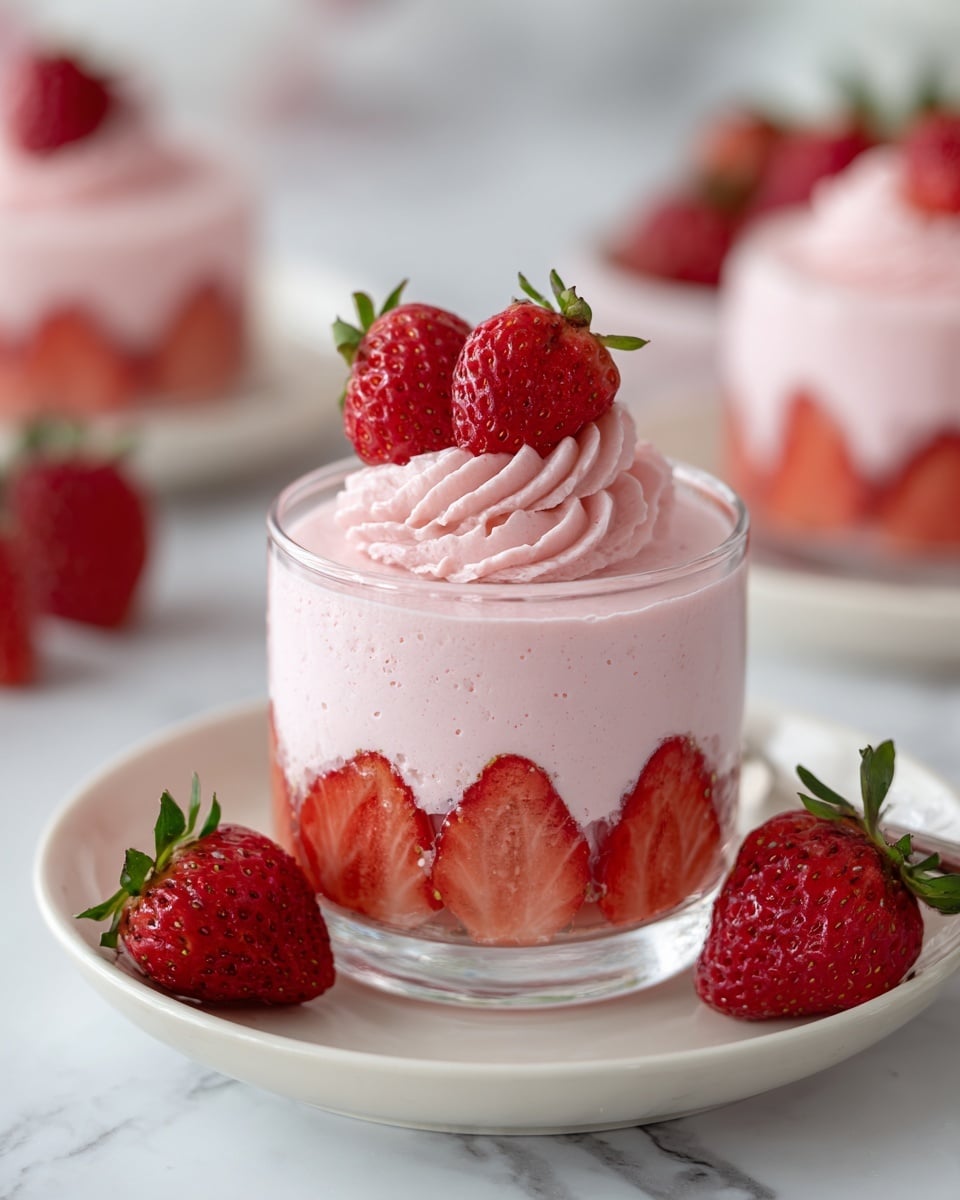 Delightful Strawberry Mousse Recipe - Recipe Image