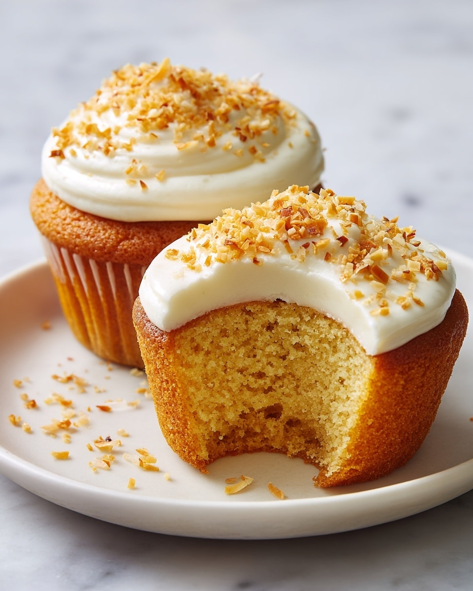 Gluten-Free Vegan Coconut Cupcakes Recipe - Recipe Image