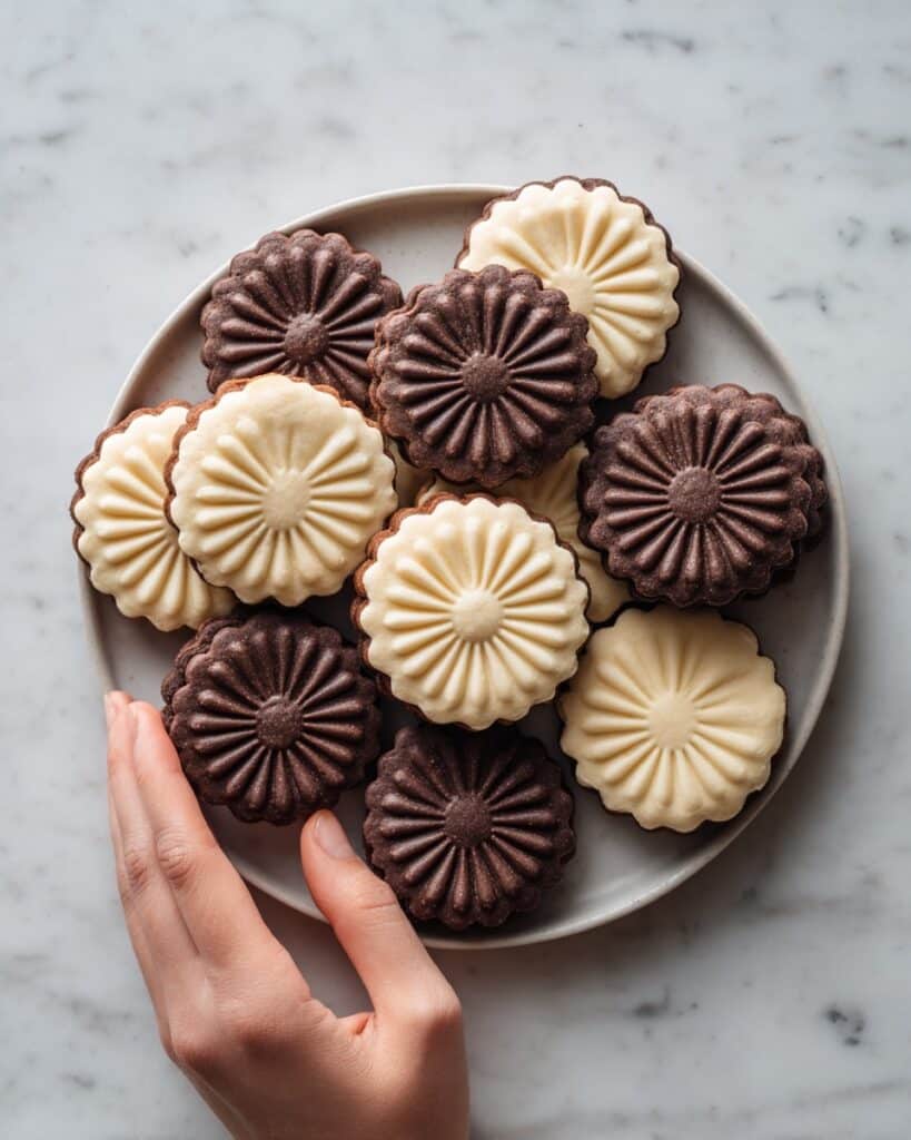 Espresso Shortbread Cookies Recipe