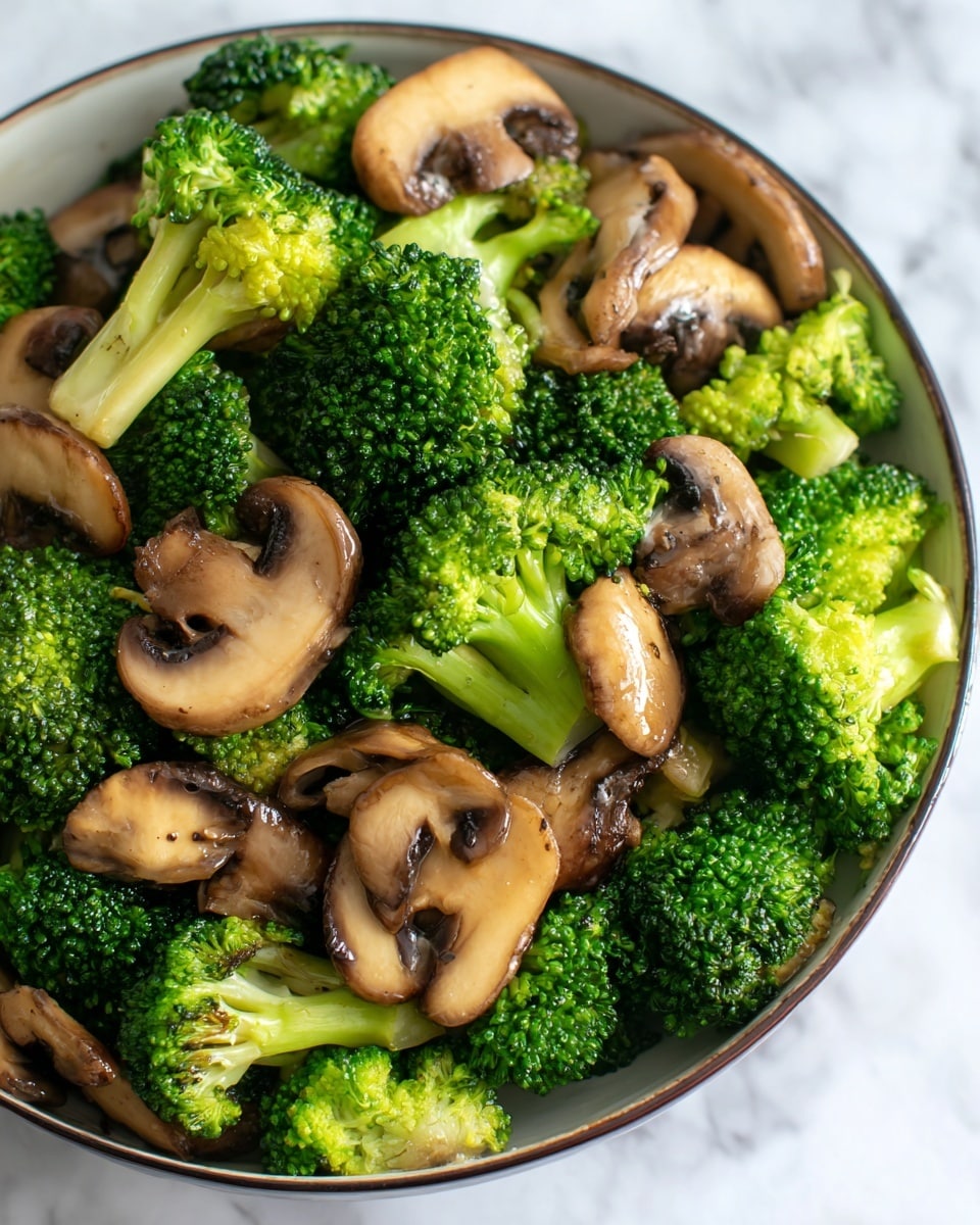 Broccoli and Mushroom Stir Fry Recipe - Recipe Image