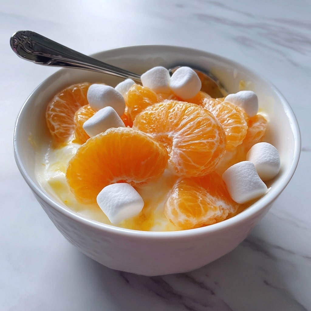 Orange Fluff Salad Recipe - Recipe Image