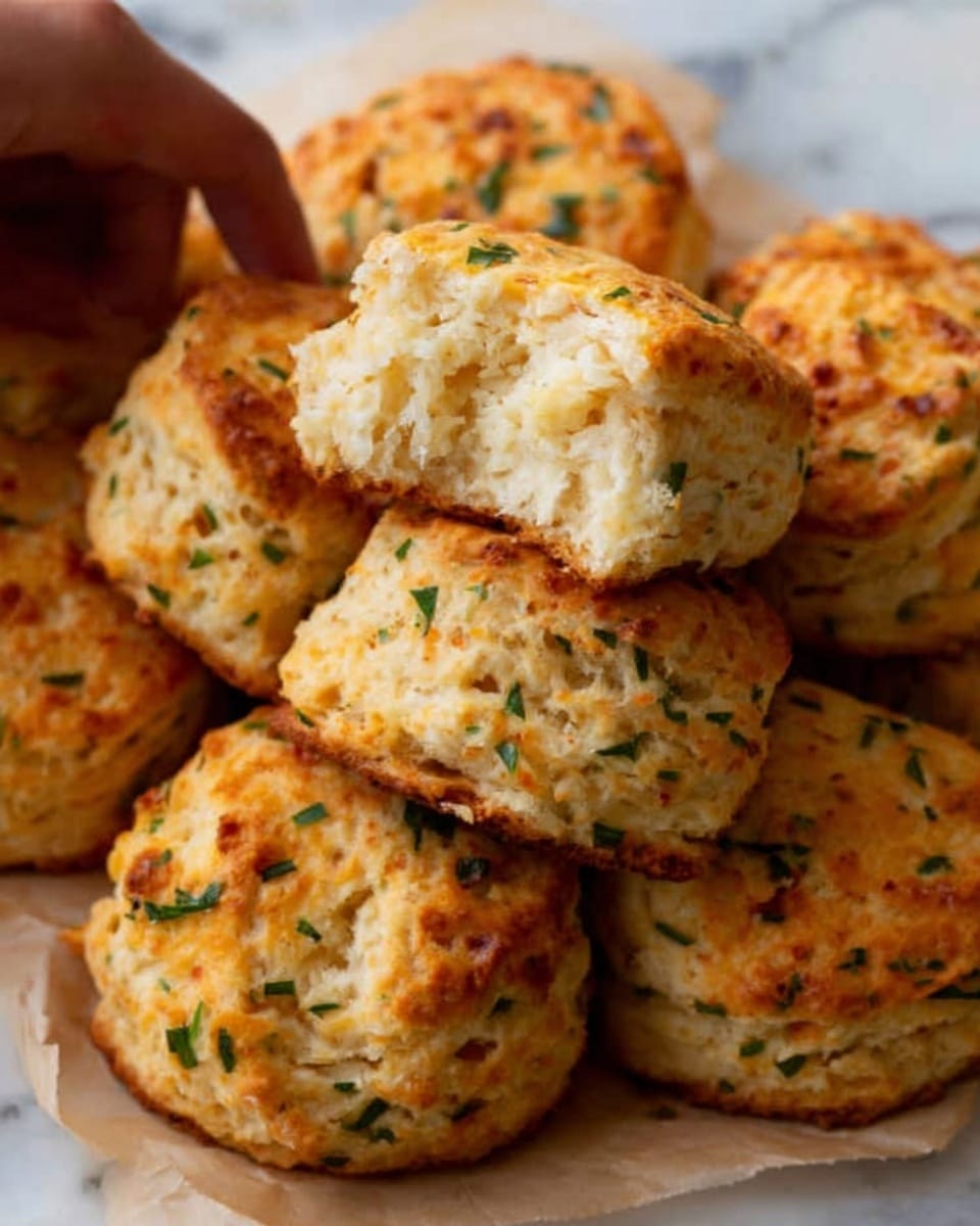 Cheddar Ham Protein Biscuits Recipe - Recipe Image