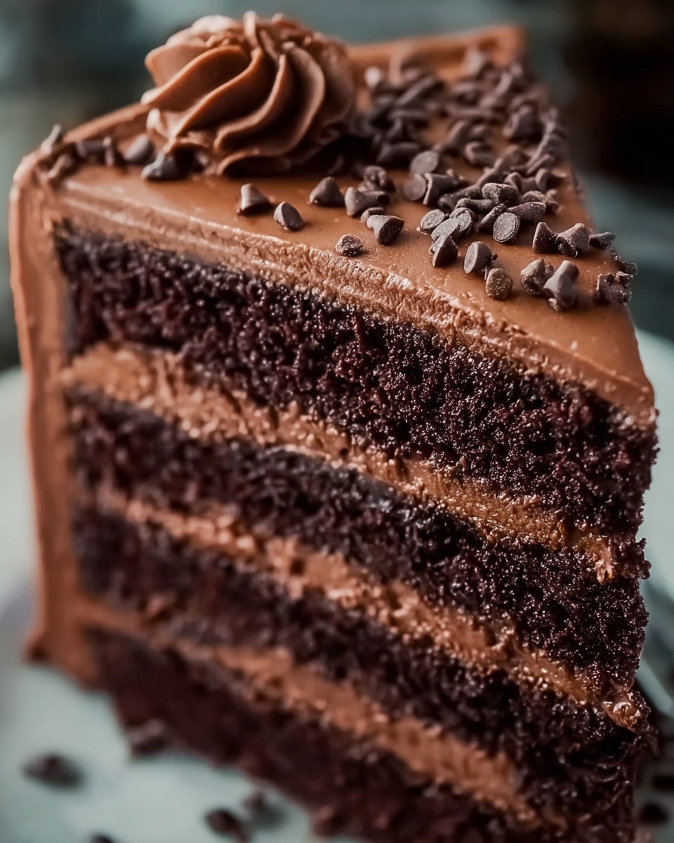 Double Chocolate Cake Recipe - Recipe Image
