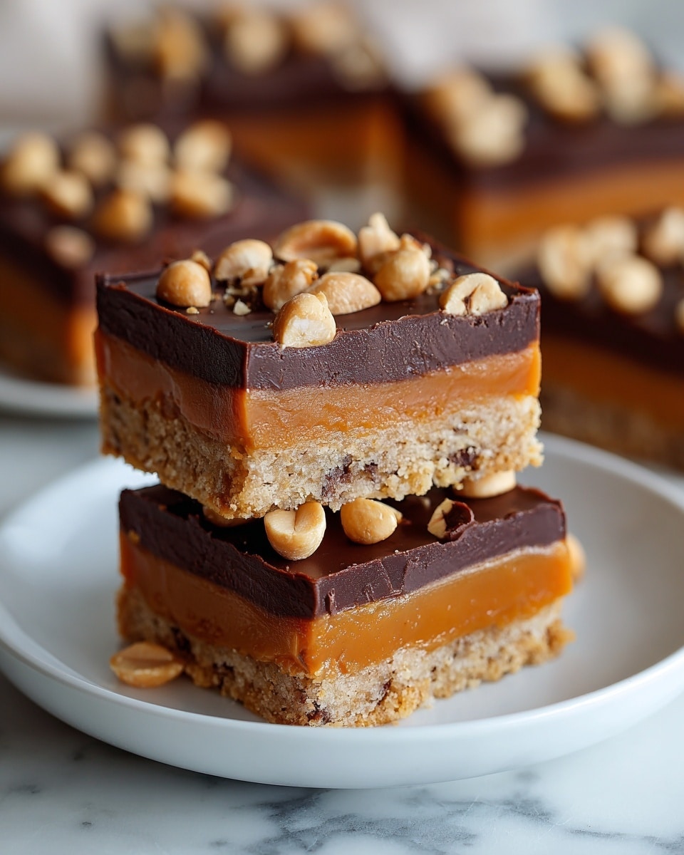 Low-Carb Snickers Bars Recipe - Recipe Image