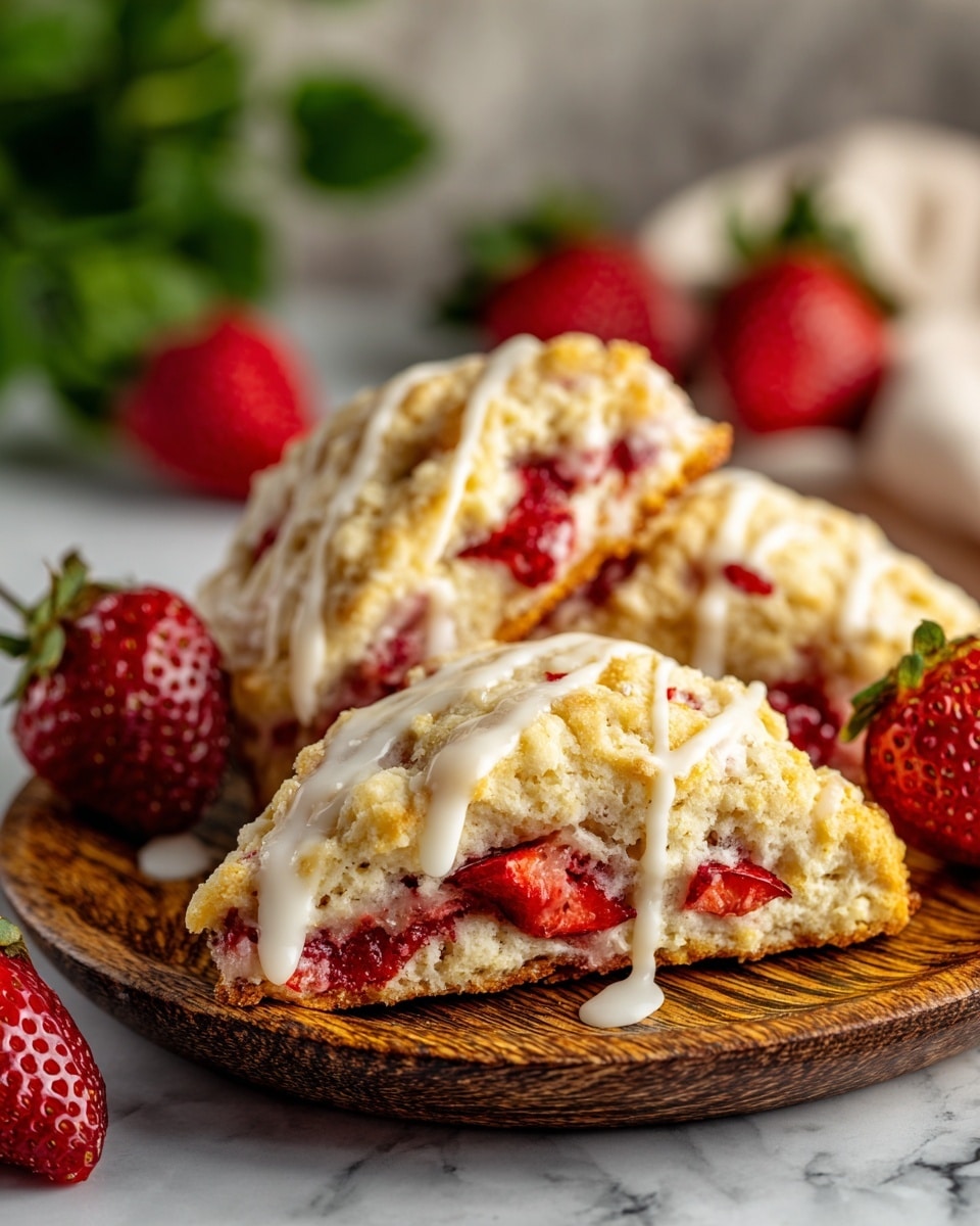 Strawberry Scones Recipe - Recipe Image
