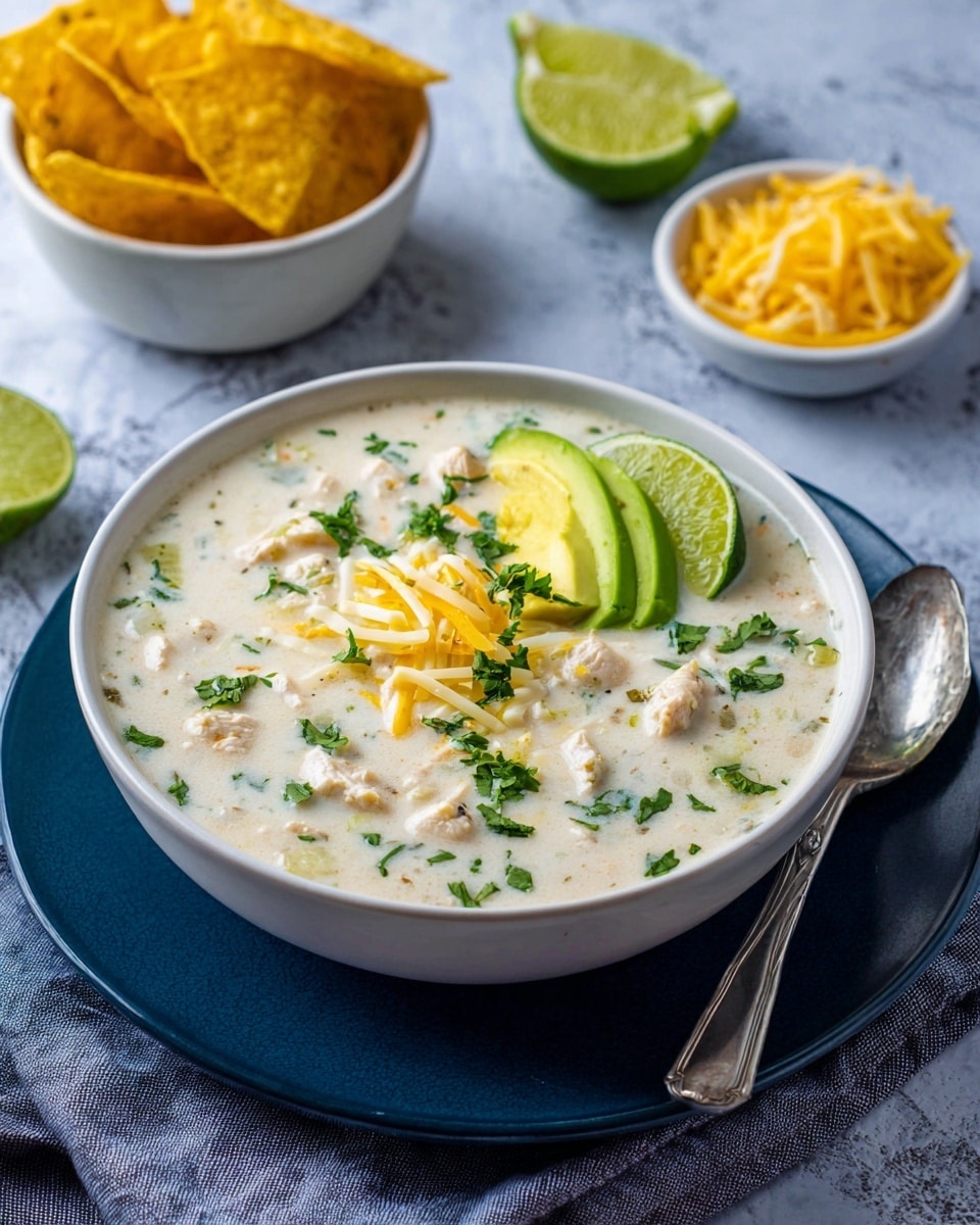 White Chicken Chili Recipe - Recipe Image