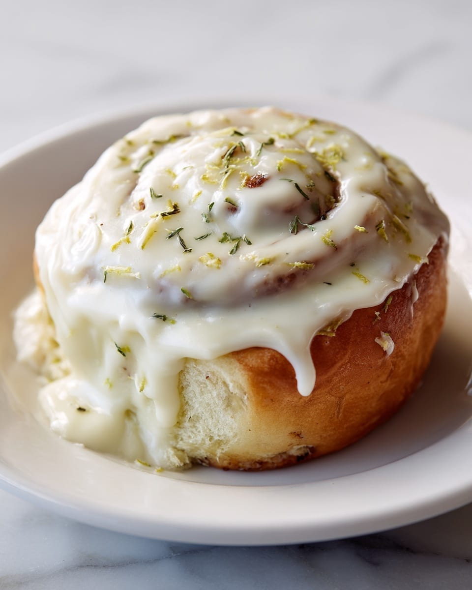 Savory Breakfast Rolls Drizzled With Béarnaise Recipe - Recipe Image