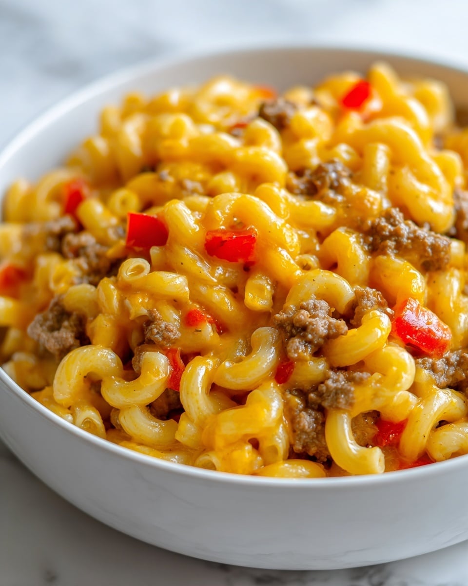 Easy Creamy Taco Mac Recipe - Recipe Image