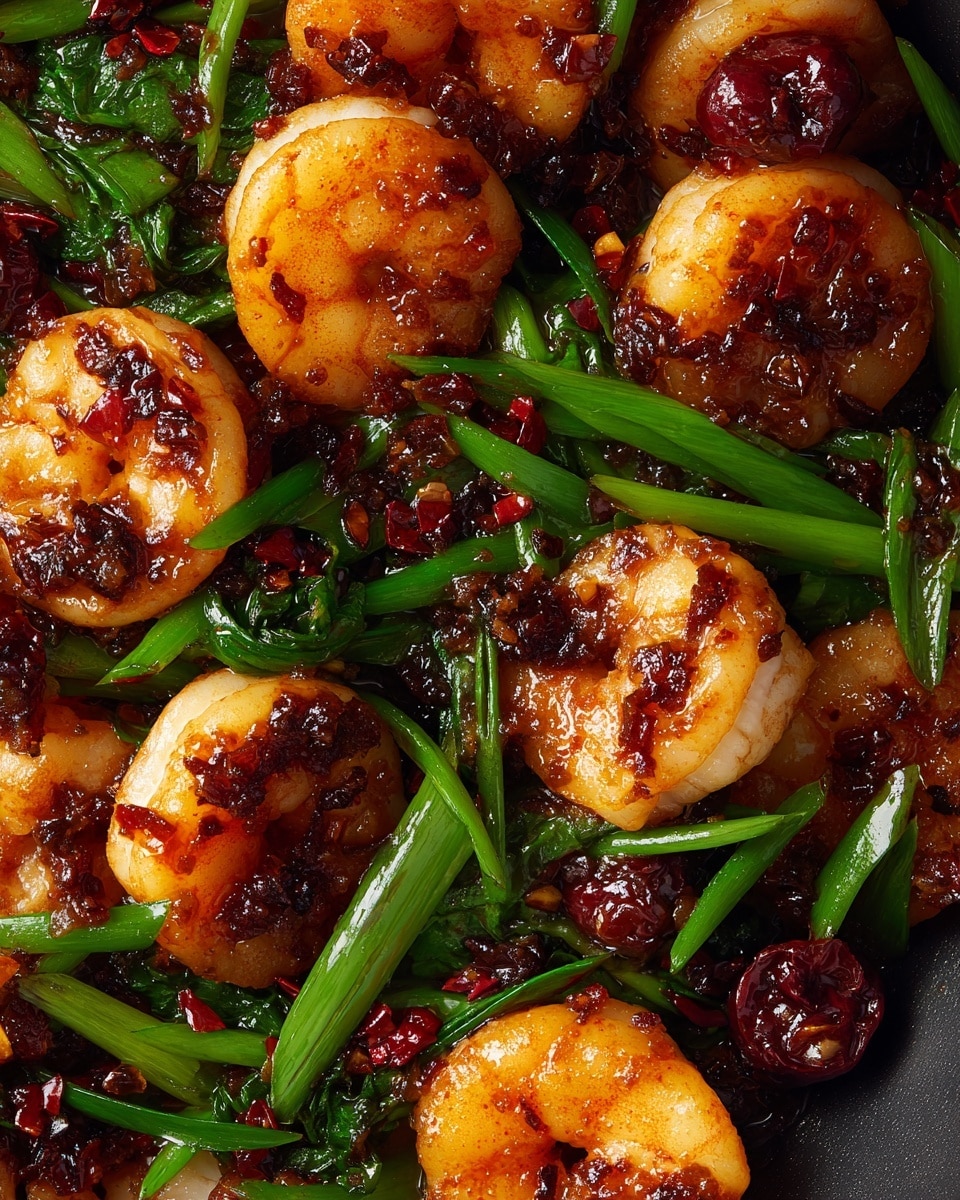 Garlic Shrimp With Chili Crisp: An Amazing Ultimate Seafood Sensation Recipe - Recipe Image