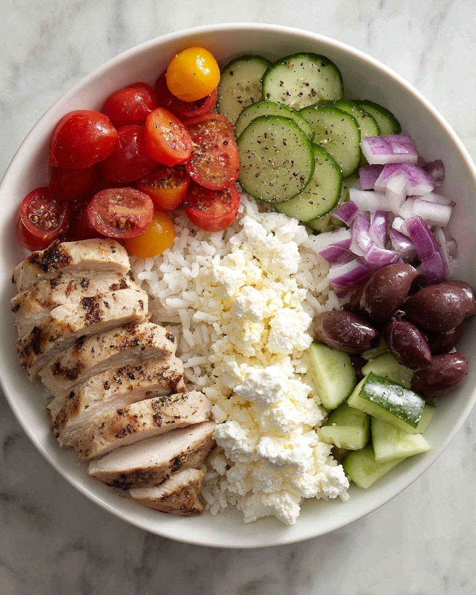 Greek Chicken Bowls Recipe - Recipe Image