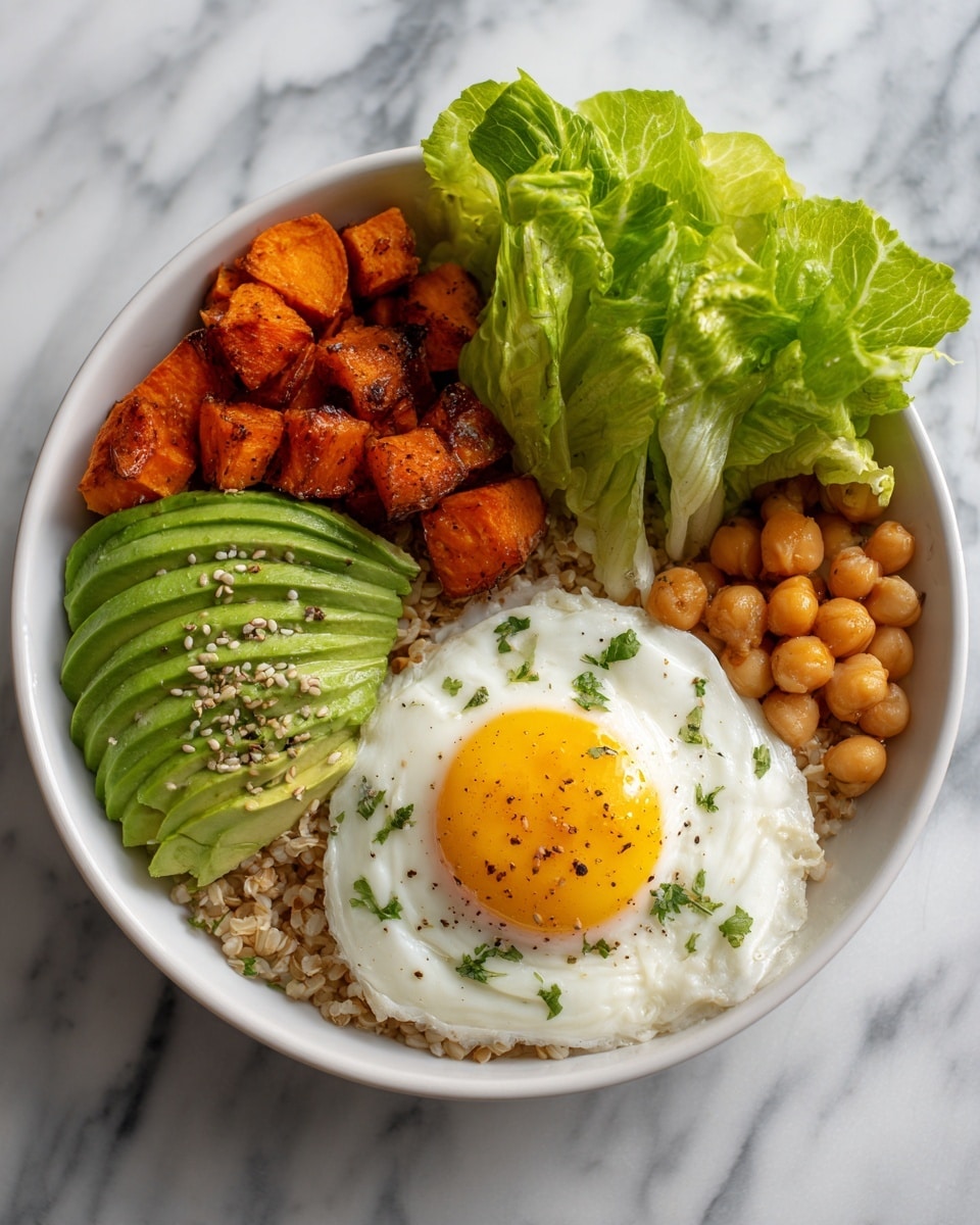 Chickpea & Sweet Potato Grain Bowls with Tahini Dressing Recipe - Recipe Image