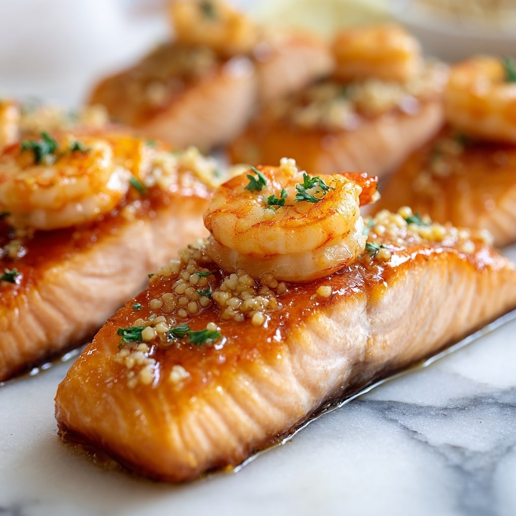 Crab and Shrimp Stuffed Salmon Recipe - Recipe Image