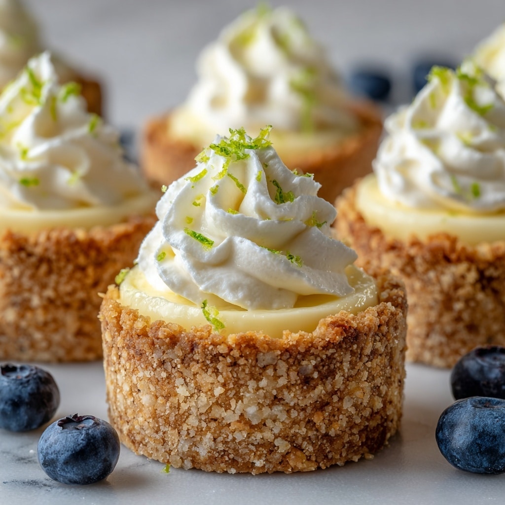 Zesty Key Lime Cheesecake Cookie Cups Recipe - Recipe Image