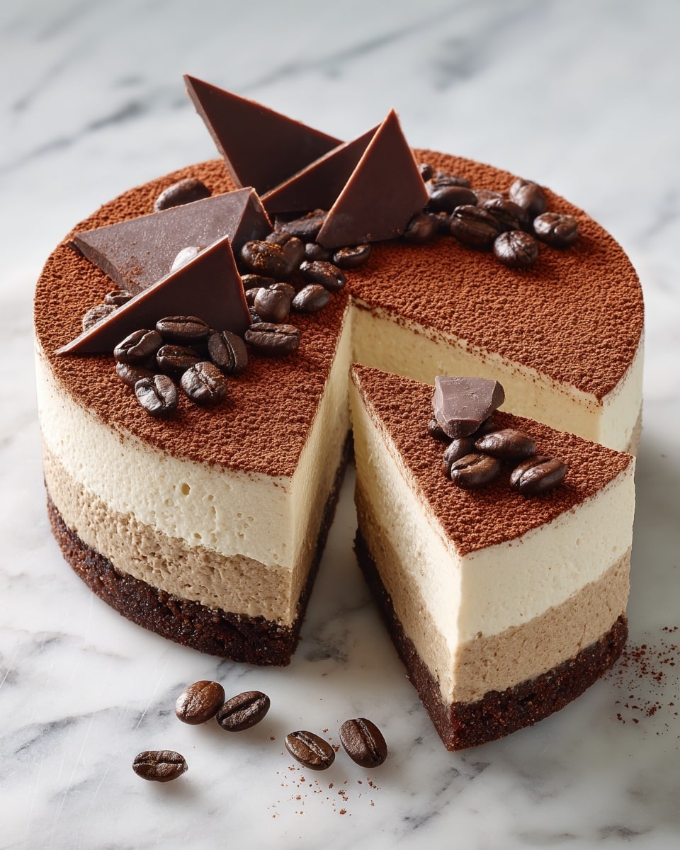 Chocolate Espresso Cheesecake Recipe - Recipe Image