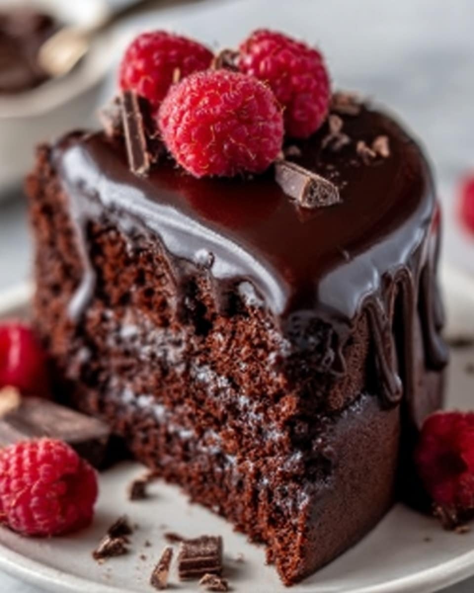 Decadent Chocolate Cake with Rich Ganache Recipe - Recipe Image