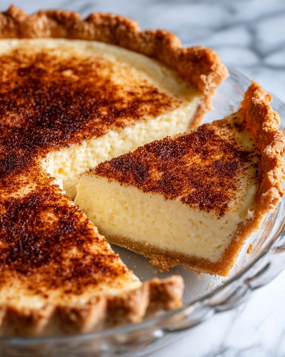 Old Fashioned Egg Custard Pie Recipe - Recipe Image