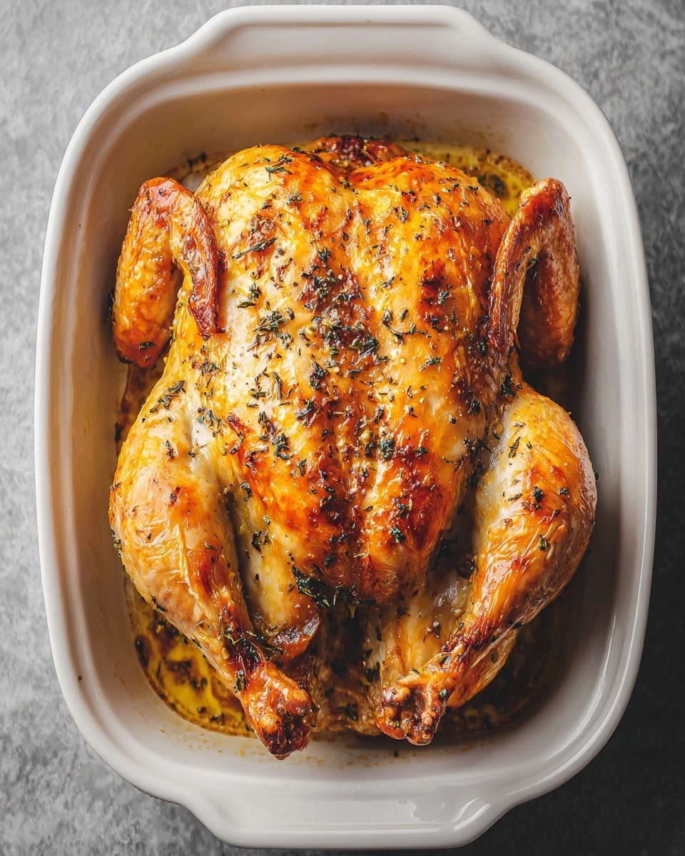 Perfectly Roasted Turkey with Herb Butter and Aromatic Vegetables Recipe - Recipe Image