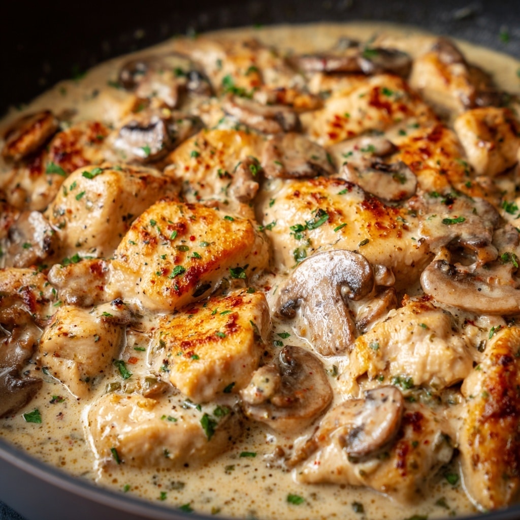 Epic Creamy Chicken & Mushroom Stroganoff Recipe - Recipe Image