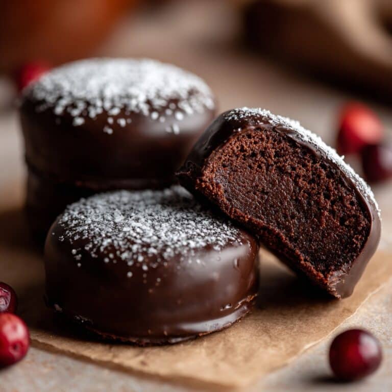 Double Chocolate Snowball Cookies Recipe