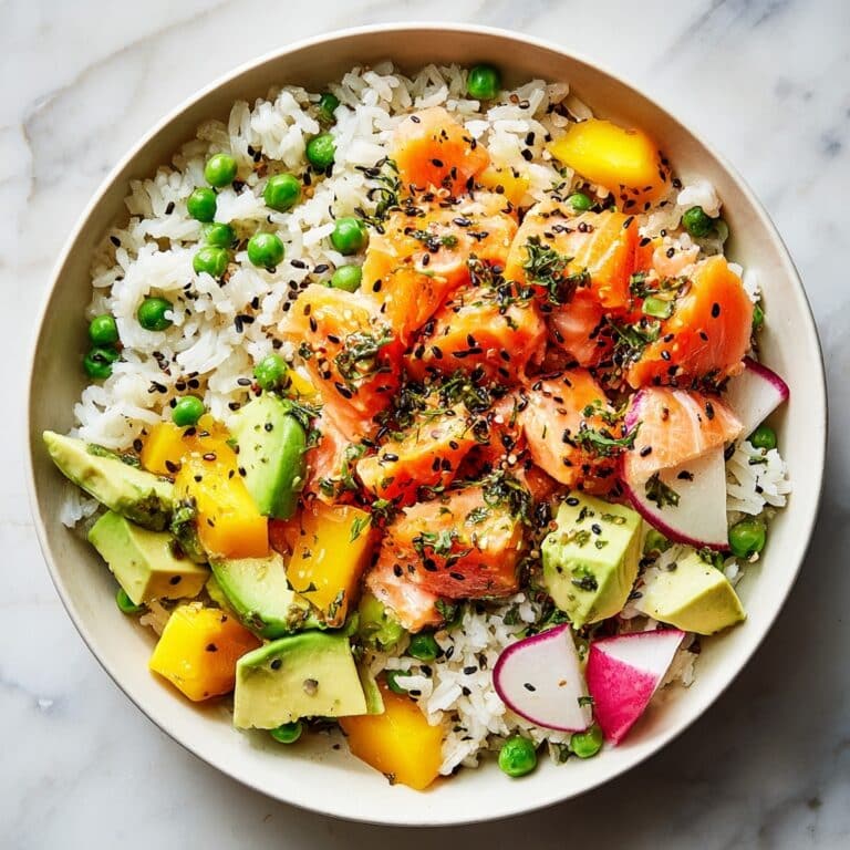 Spicy Salmon Bowls with Coconut Rice Recipe