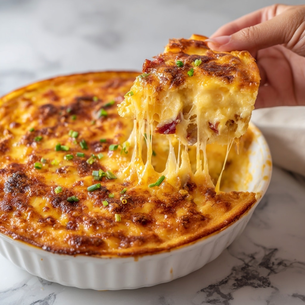 Creamy Chicken Nacho Hashbrown Bake Recipe - Recipe Image
