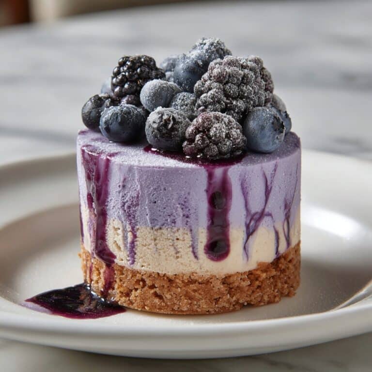 Blueberry Mousse Heaven Cheesecake Recipe
