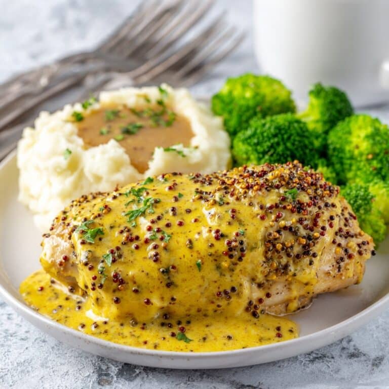 Easy Baked Honey Dijon Chicken Recipe