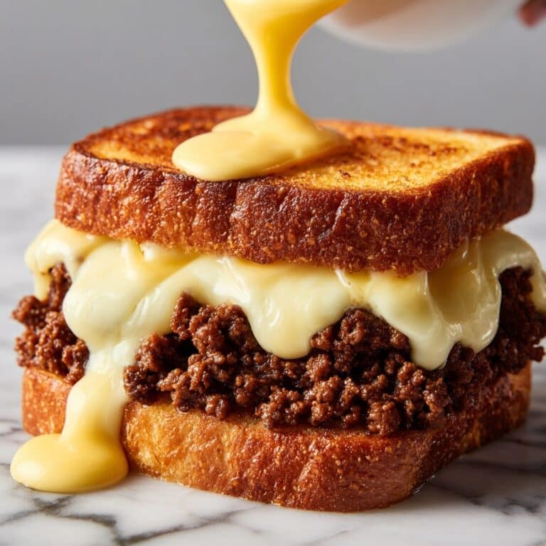 Meatloaf Grilled Cheese Melt Recipe