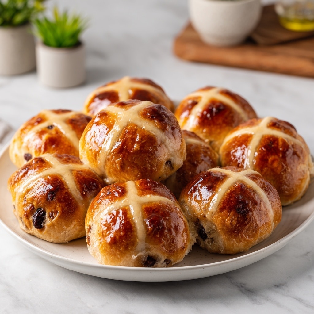 Traditional Hot Cross Buns Recipe - Recipe Image