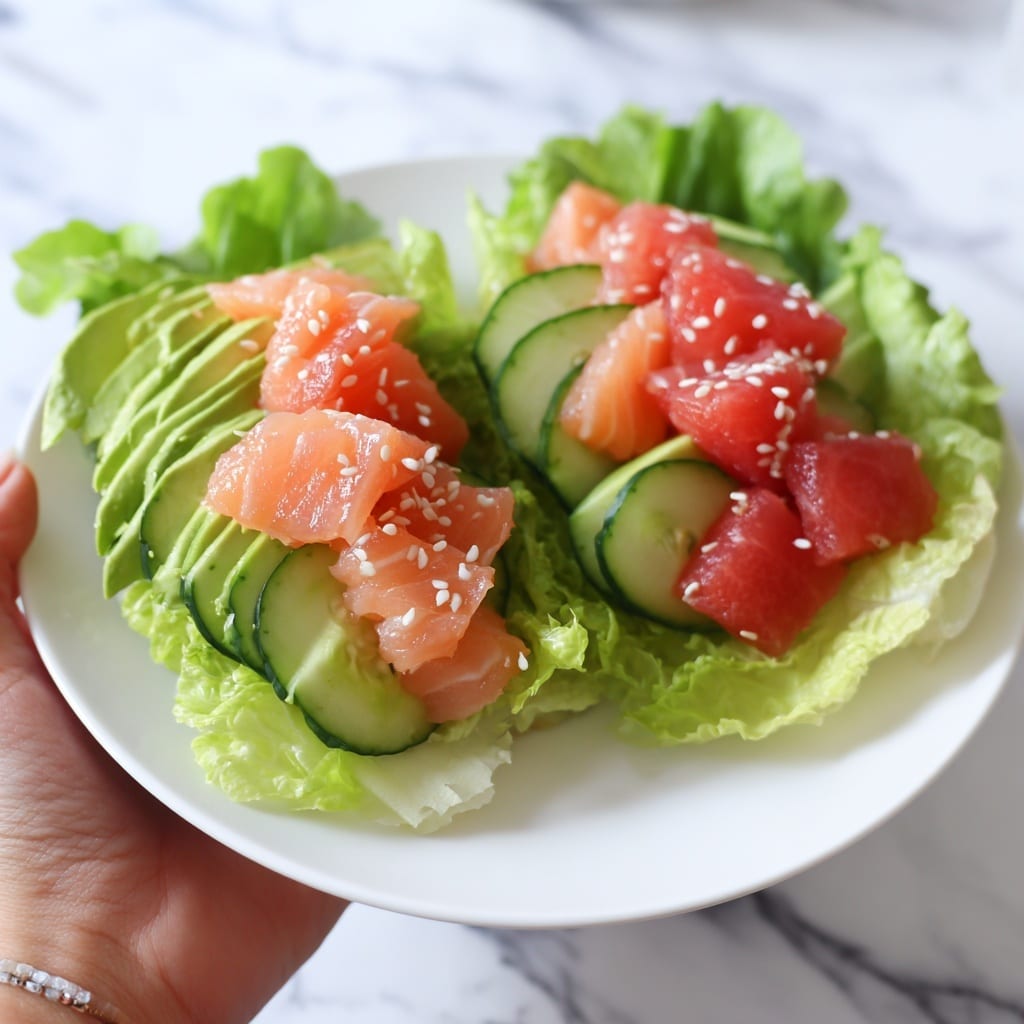 Avocado Tuna Cucumber Salad Recipe - Recipe Image