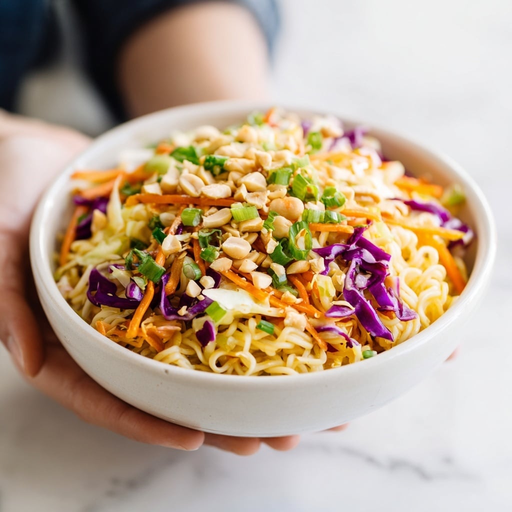Crunchy Ramen Noodle Salad Recipe