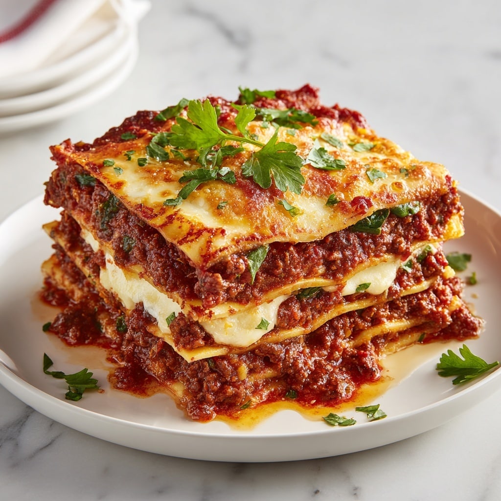 Classic Greek Eggplant Moussaka Recipe - Recipe Image