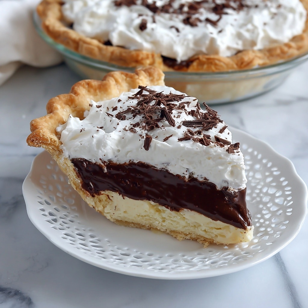 Black Bottom Pie Recipe - Recipe Image