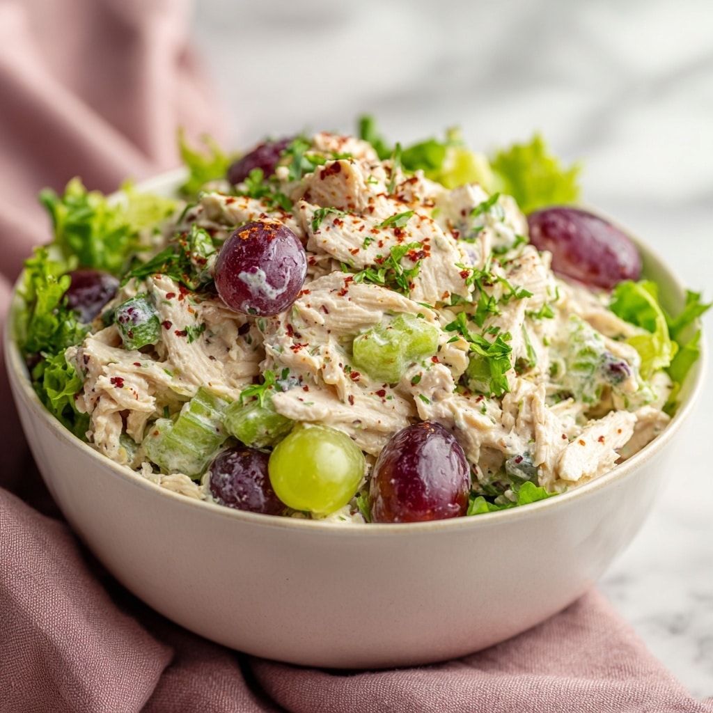 High Protein Chicken Salad Recipe - Recipe Image