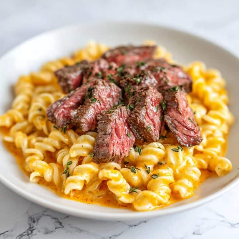 One-Pot Smoky Honey BBQ Steak Pasta Recipe