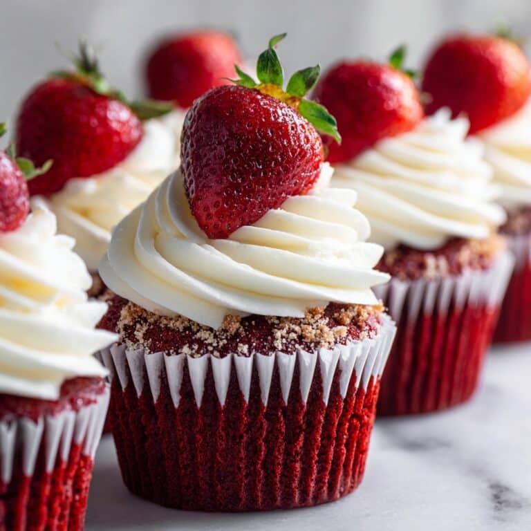 Cheesecake Red Velvet Cupcakes Recipe