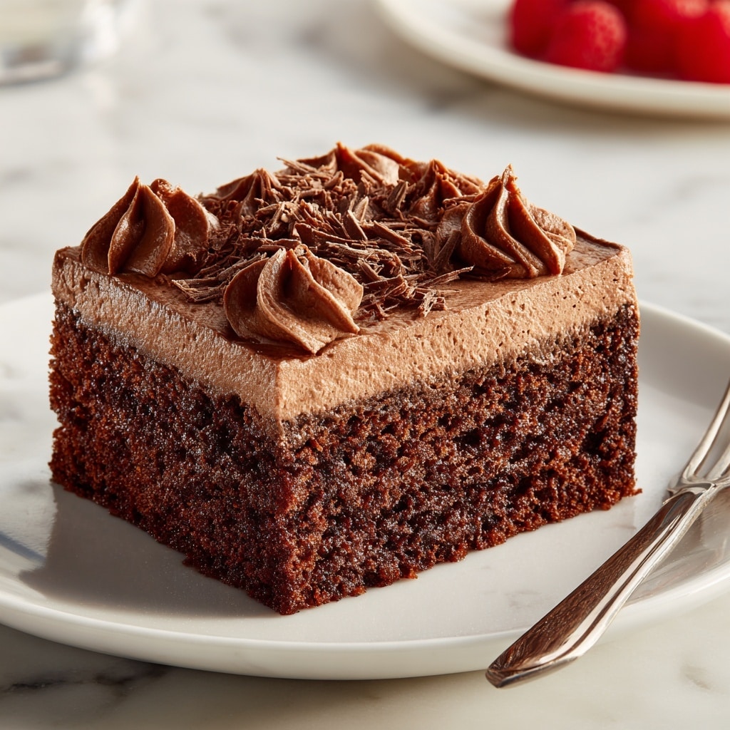 Chocolate Mousse Cake Recipe - Recipe Image