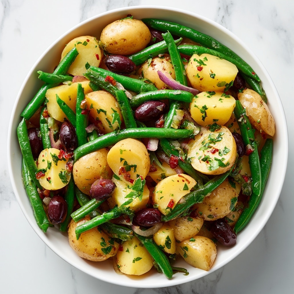 French-Style Potato and Green Bean Salad Recipe