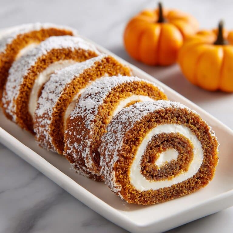 Classic Pumpkin Roll with Cream Cheese Filling Recipe