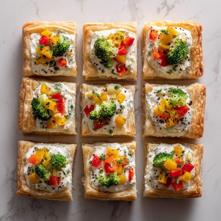 Crescent Roll Veggie Pizza With Cream Cheese Recipe