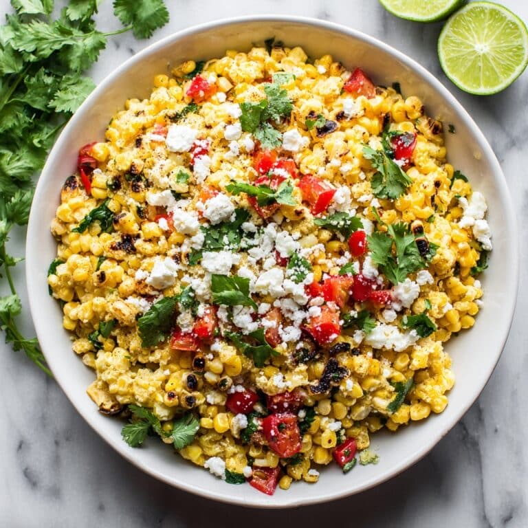 Chili-Lime Grilled Corn Salad Recipe