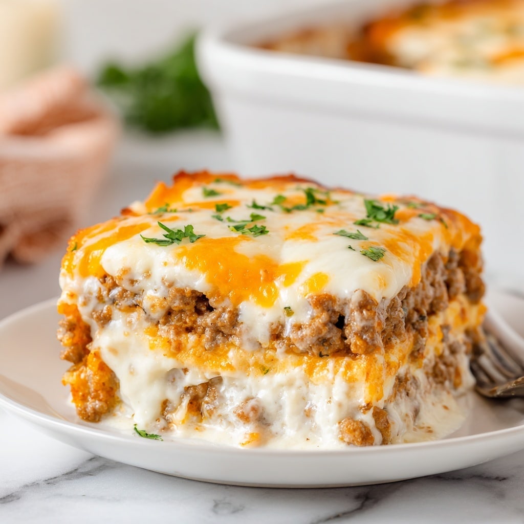 Biscuits and Gravy Casserole Recipe - Recipe Image