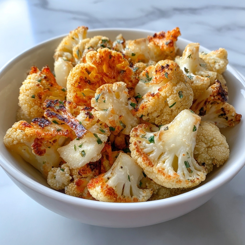 Parmesan Cauliflower Bites: Deliciously Healthy Snack Recipe - Recipe Image